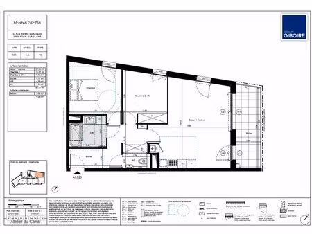 beau t3 de 2024  65m2 noyal sur vilaine
