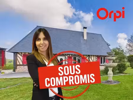 vente maison 4 pièces 90 m² à saint-aubin-de-scellon (27230)  248 000 €