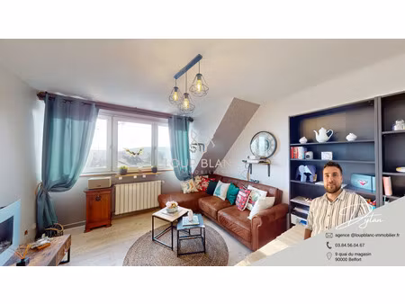 achat appartement 4 pièces 91m² valdoie 90300
