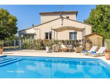 a vendre maison avec piscine et studio indépendant à pernes-les-fontaines provence