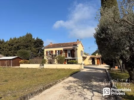 maison avec terrain constructible- quartier partage des eaux à l'isle sur la sorgue