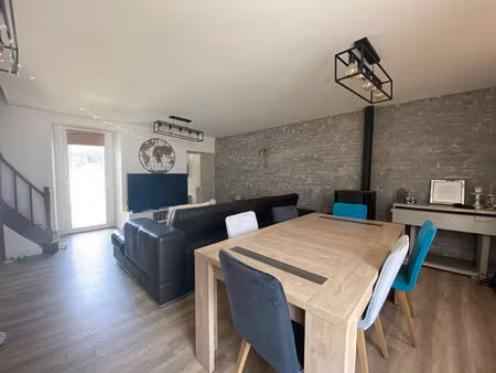 vente maison 5 pièces  95.50m²  villeneuve
