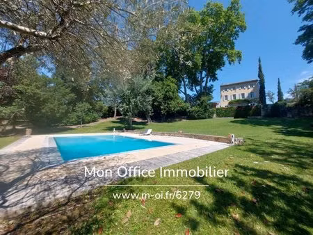 référence : 6279-ngu. - bastide xix éme avec 2 maisons d'amis