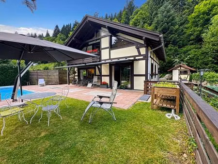 chalet de charme avec piscine et jardins remarquables  oderen  68830  5 pièces 150 m2  ter