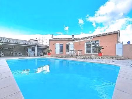 maison saint nazaire d aude 5 pièce(s)  piscine  cuisine d'été  garage