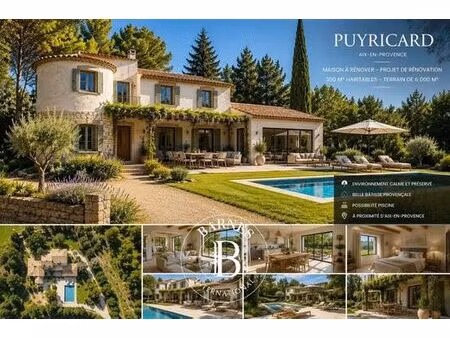 maison de 7 pièces de luxe en vente à aix-en-provence  france