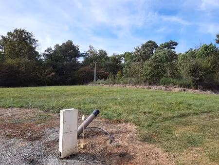 terrain constructible viabilisé de 2 028 m2 + 2 938 m2 non constructible