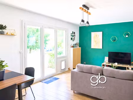 appartement - jardin privatif terrasse cave et parking - m