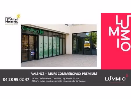 vente commerce valence 26000 562m²