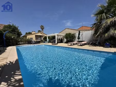 vente maison 5 pièces 107 m² à villeneuve-lès-béziers (34420)  393 000 €