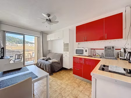vente appartement 1 pièce 16 m² sète (34200)