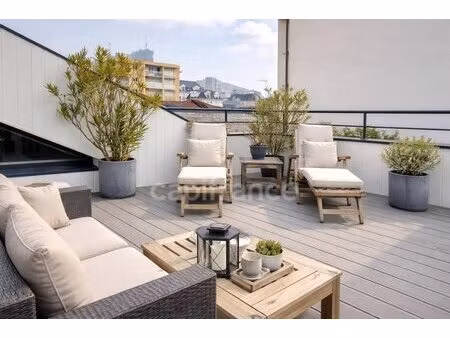 loft contemporain 202 m² – quartier bergères | portes de la défense - terrasse 25 m² –...