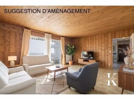 appartement familial - vue mont blanc