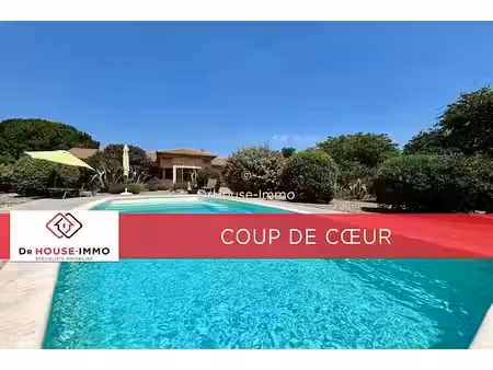 vente maison 5 pièces 195 m² à badens (11800)  448 000 €