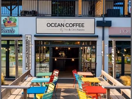 à vendre fonds de commerce - coffee shop au cœur du porge