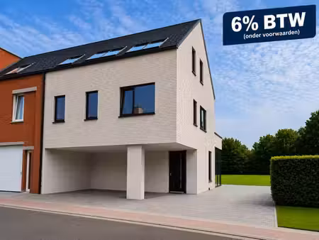 maison neuve semi-ouverte exclusive  6% possible