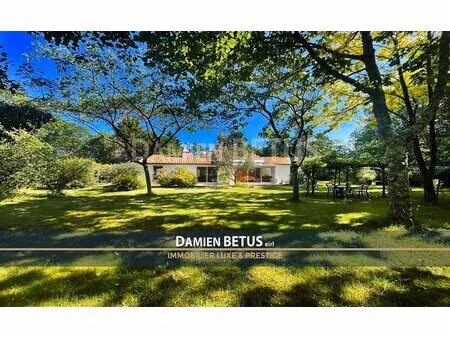 maison à vendre 7 pièces  soullans (85)  4 chambres  jardin  calme  dpe b