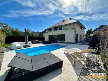 meise – villa 4 chambres  jardin  piscine chauffée et garage