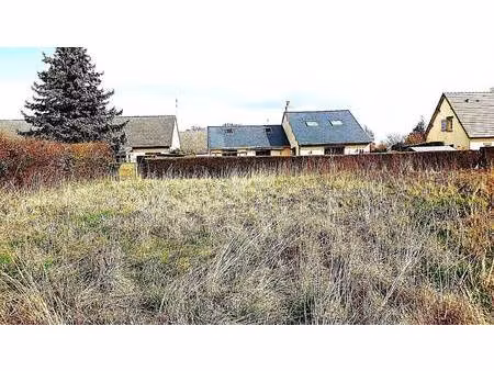 terrain constructible à vendre