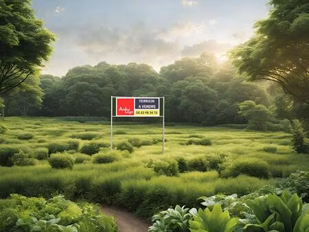 terrain constructible à vendre