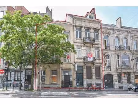à vendre – immeuble mixte à haut potentiel à schaerbeek