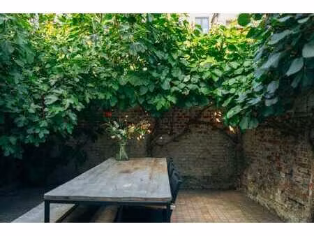 maison bien conservée avec patio et terrasse sur le toit