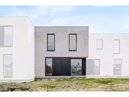 moderne woning met zuidwestgerichte tuin