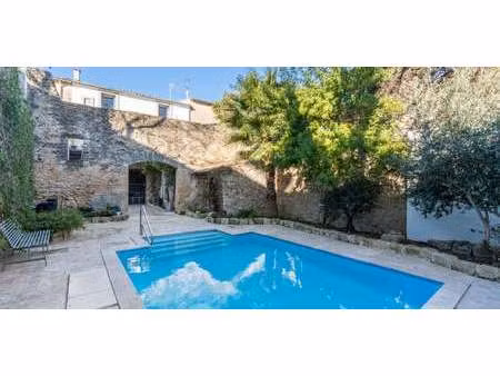 maison avec piscine et terrasse sud - poussan (34)