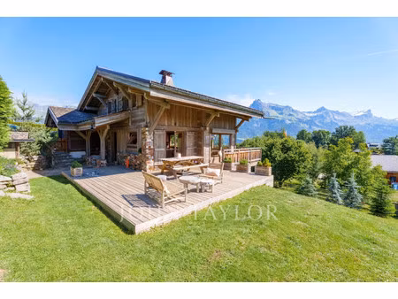 chalet de luxe à vendre à combloux