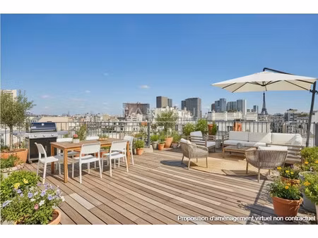 appartement de luxe à vendre dans le quartier citroën-boucicaut