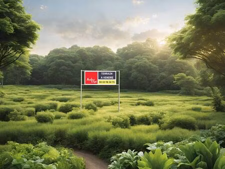 terrain constructible viabilisé à vendre