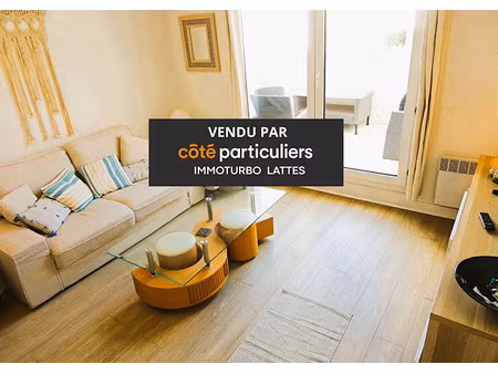 vente appartement 2 pièces 41 m² à perols (34470)  169 000 €