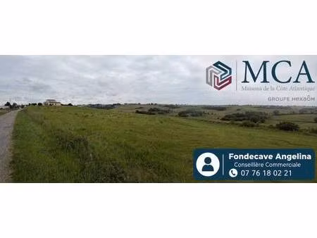 terrain constructible à vendre