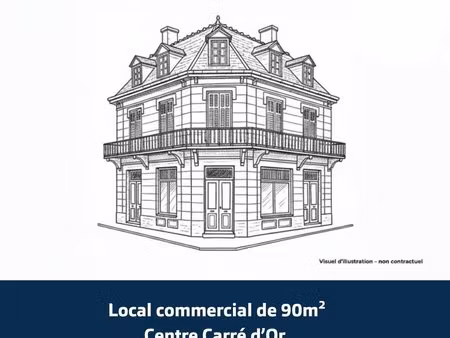 à vendre local commercial carré d’or saint-denis
