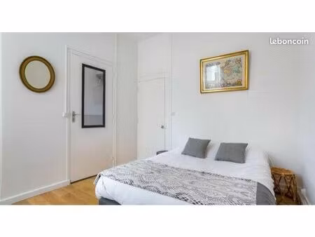 lumineux t2 meublé de 38 m² – pentes de la croix-rousse