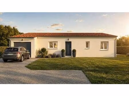 terrain avec maison neuve à vendre