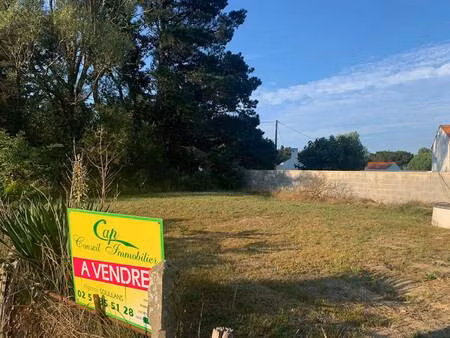 terrain constructible à vendre
