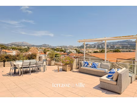 exclusivité - borely / bonneveine - t3 101m2 - toit terrasse