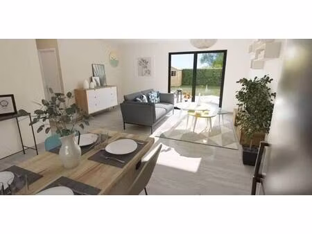 terrain avec maison neuve à vendre