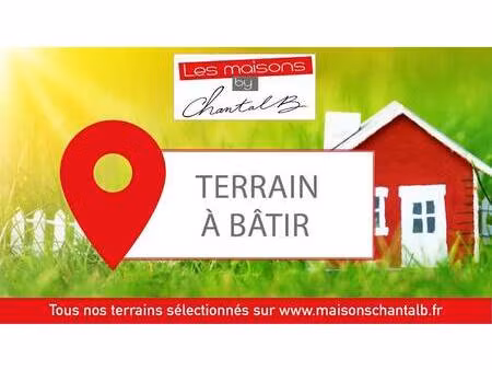 terrain constructible viabilisé à vendre