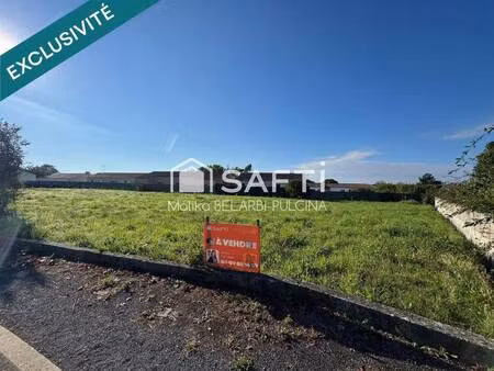 terrain constructible à vendre