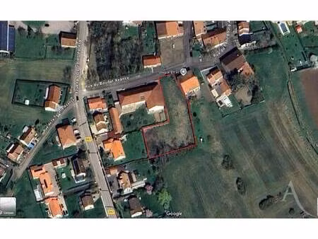 terrain constructible à vendre