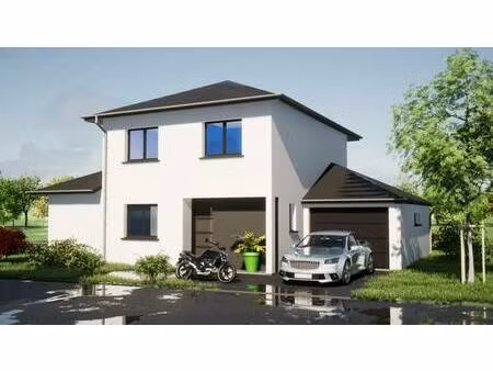terrain avec maison neuve à vendre