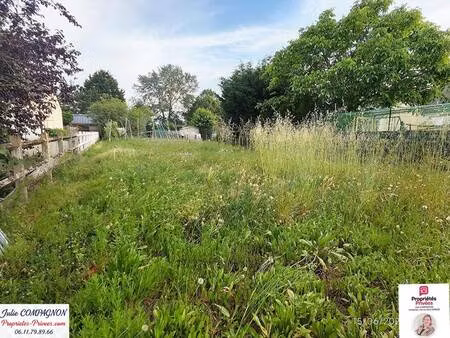 terrain constructible à vendre