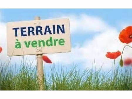 terrain constructible viabilisé à vendre
