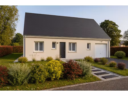 terrain avec maison neuve à vendre