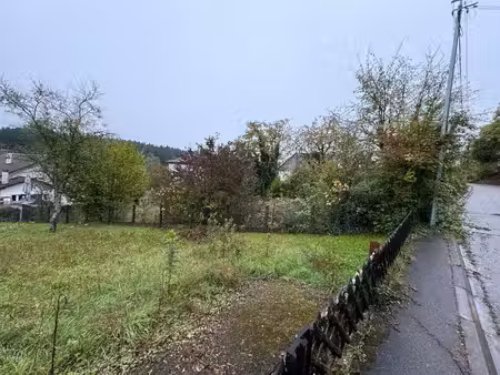terrain constructible viabilisé à vendre