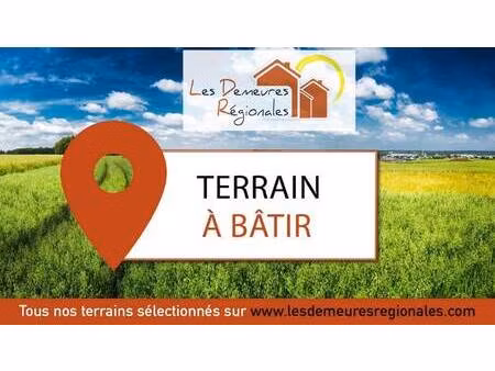 terrain constructible viabilisé à vendre