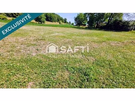 terrain constructible viabilisé à vendre