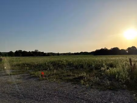 terrain constructible à vendre